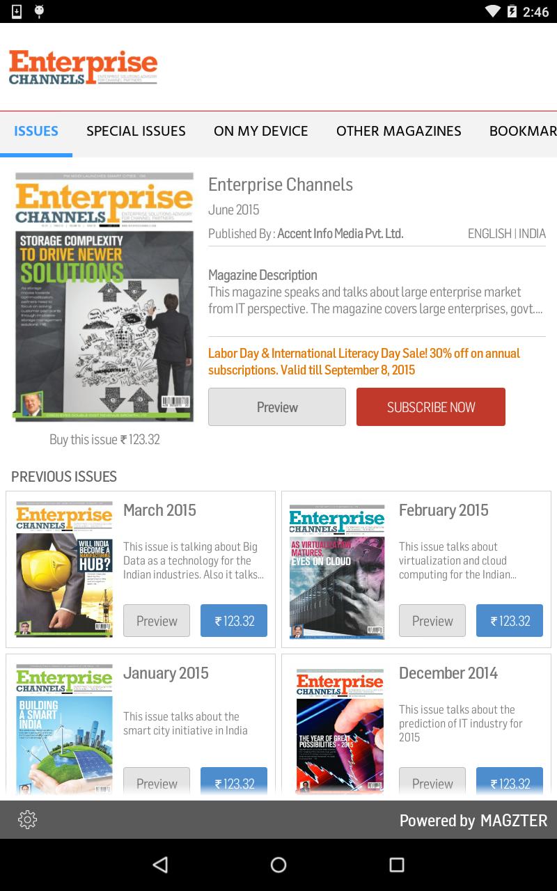 Enterprise Channels