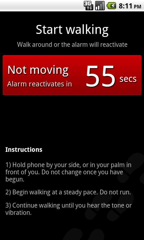 GetUp! Alarm Trial