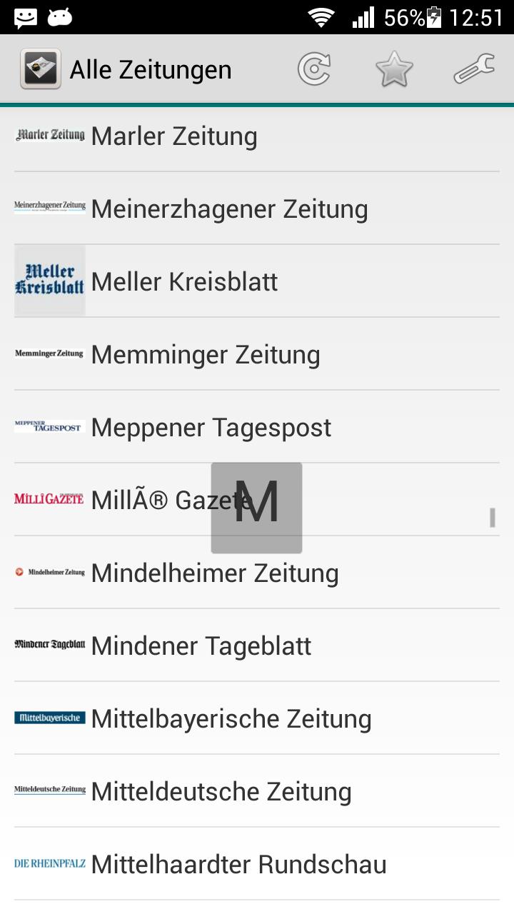 Zeitungen
