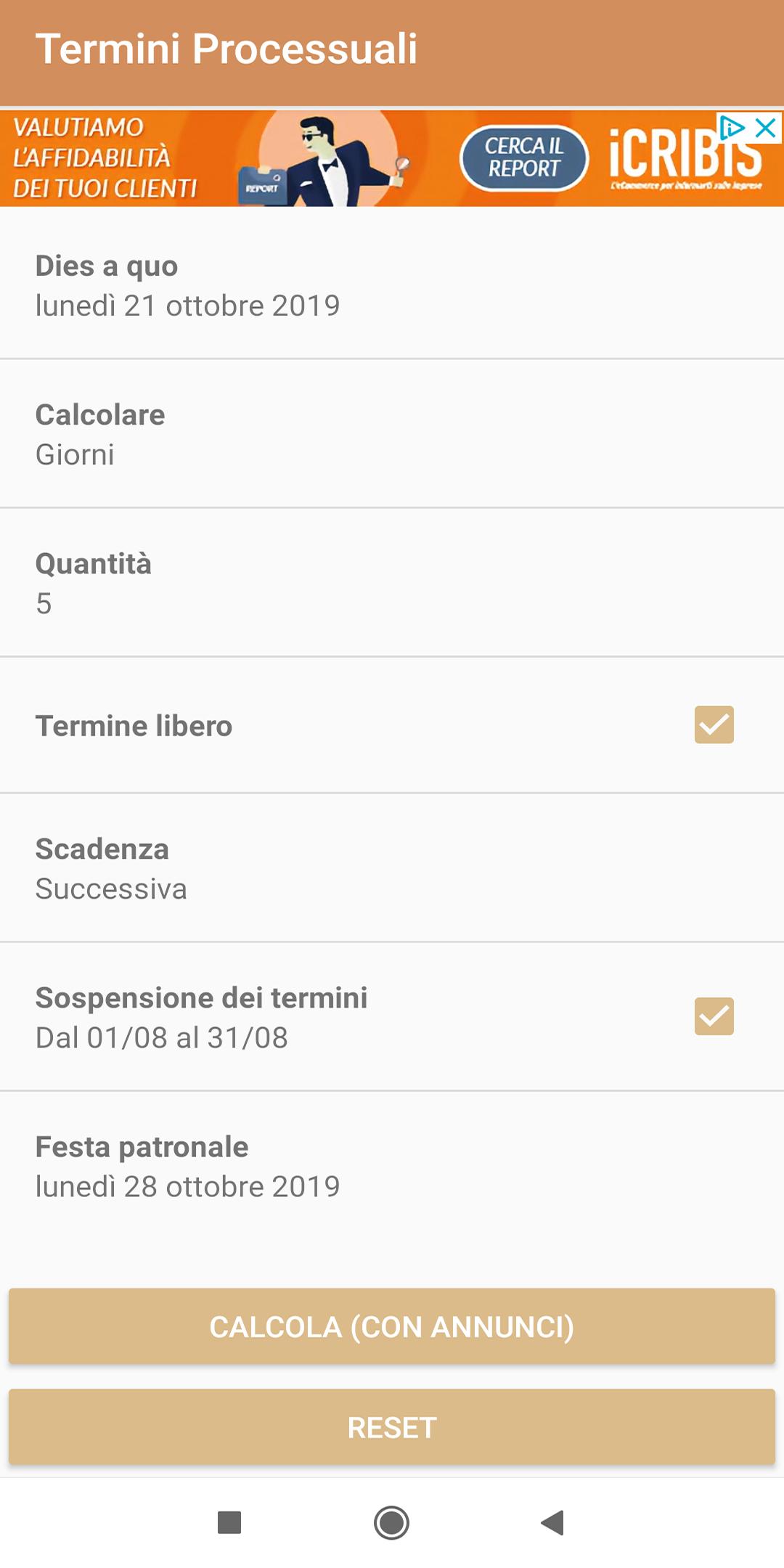 Termini Processuali