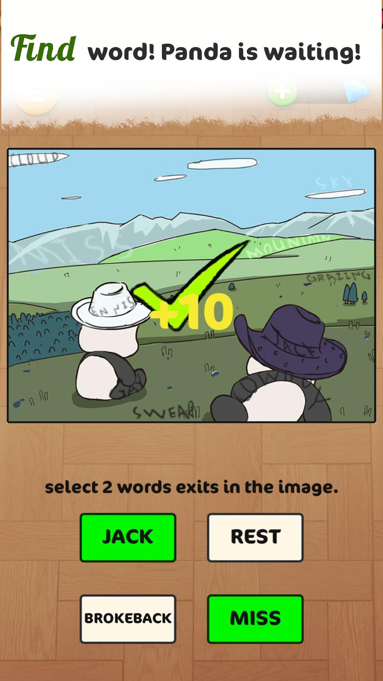 Word Panda Farm