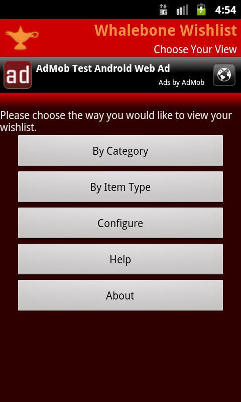 Whalebone Wishlist