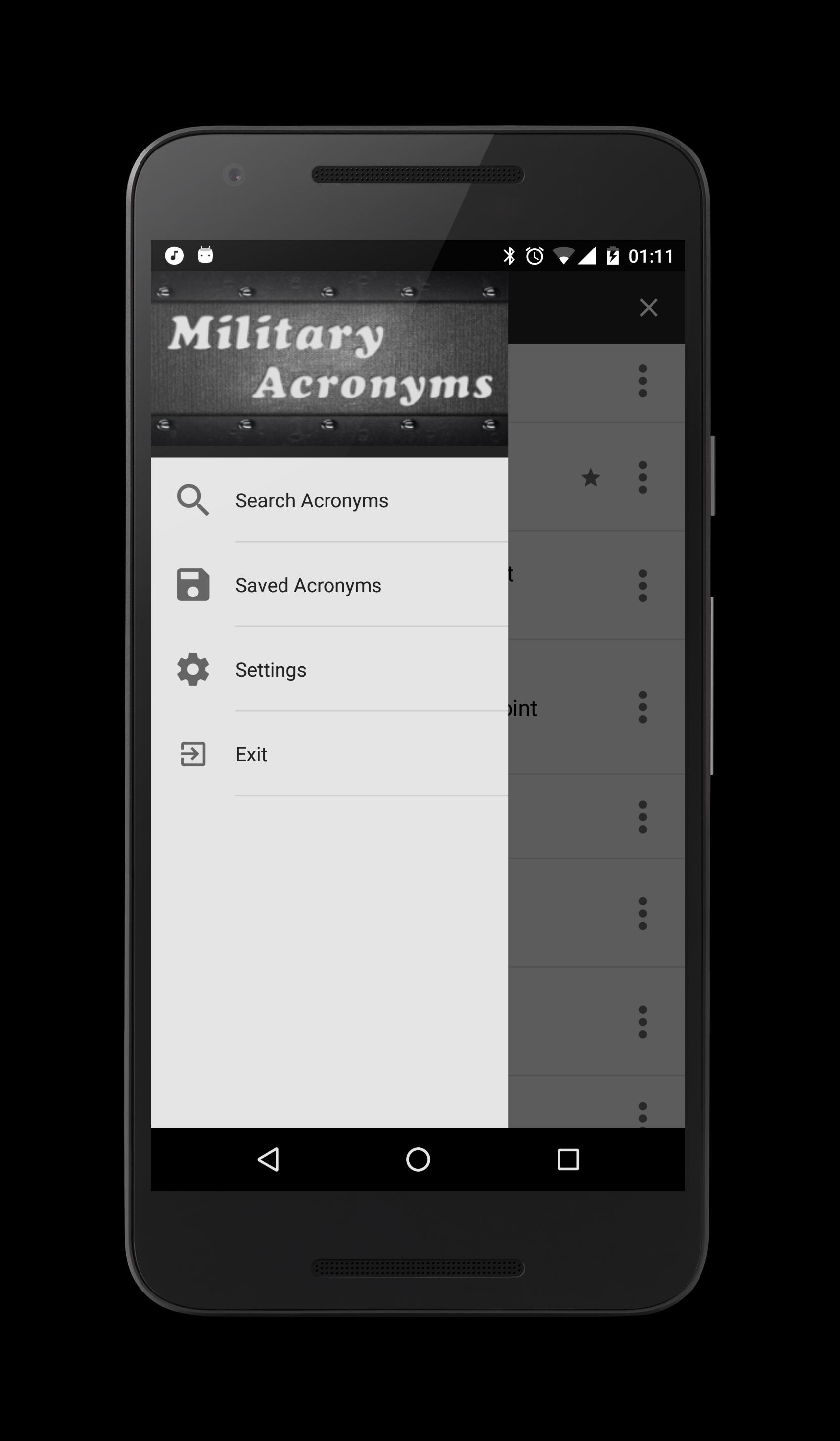 Military Acronyms