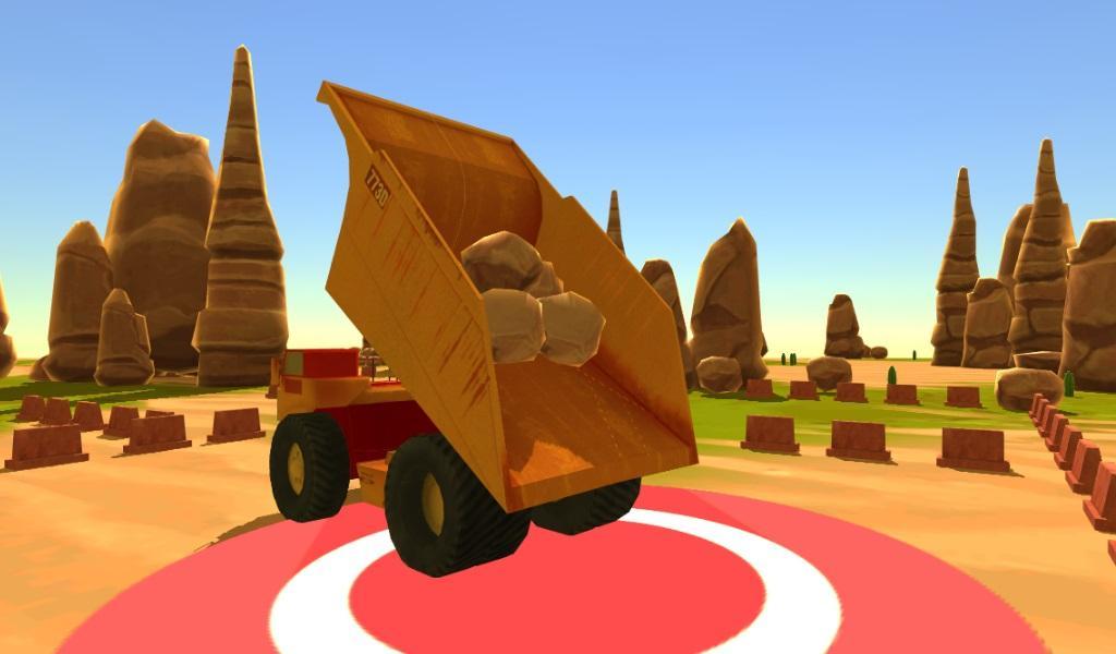 Big Truck Driving Cargo