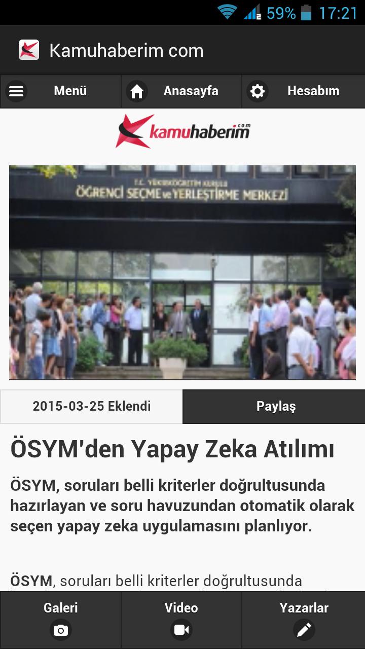 Kamu Haberim
