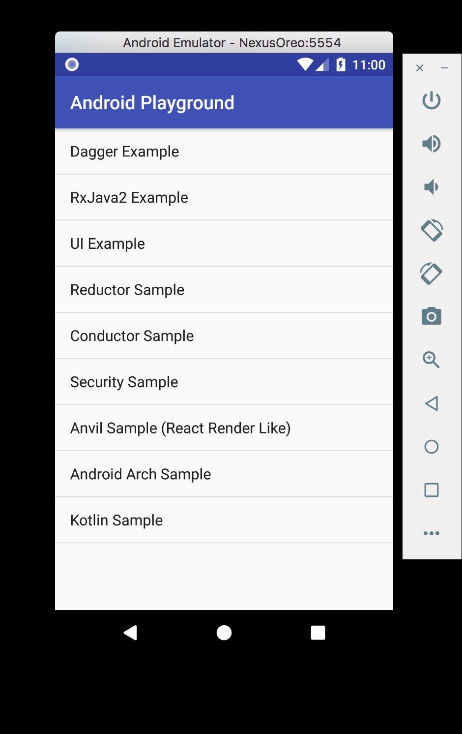 Android Experiment Playground