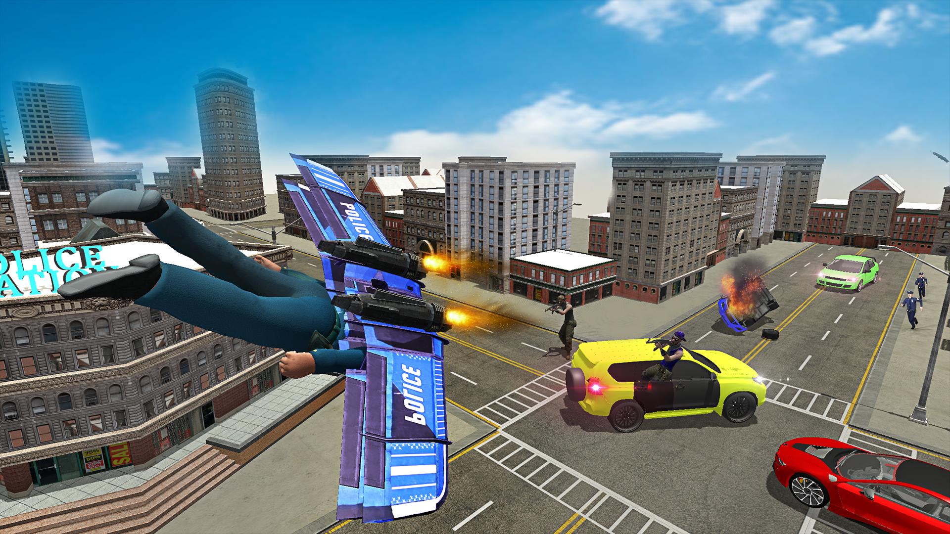 Flying Jetpack Hero