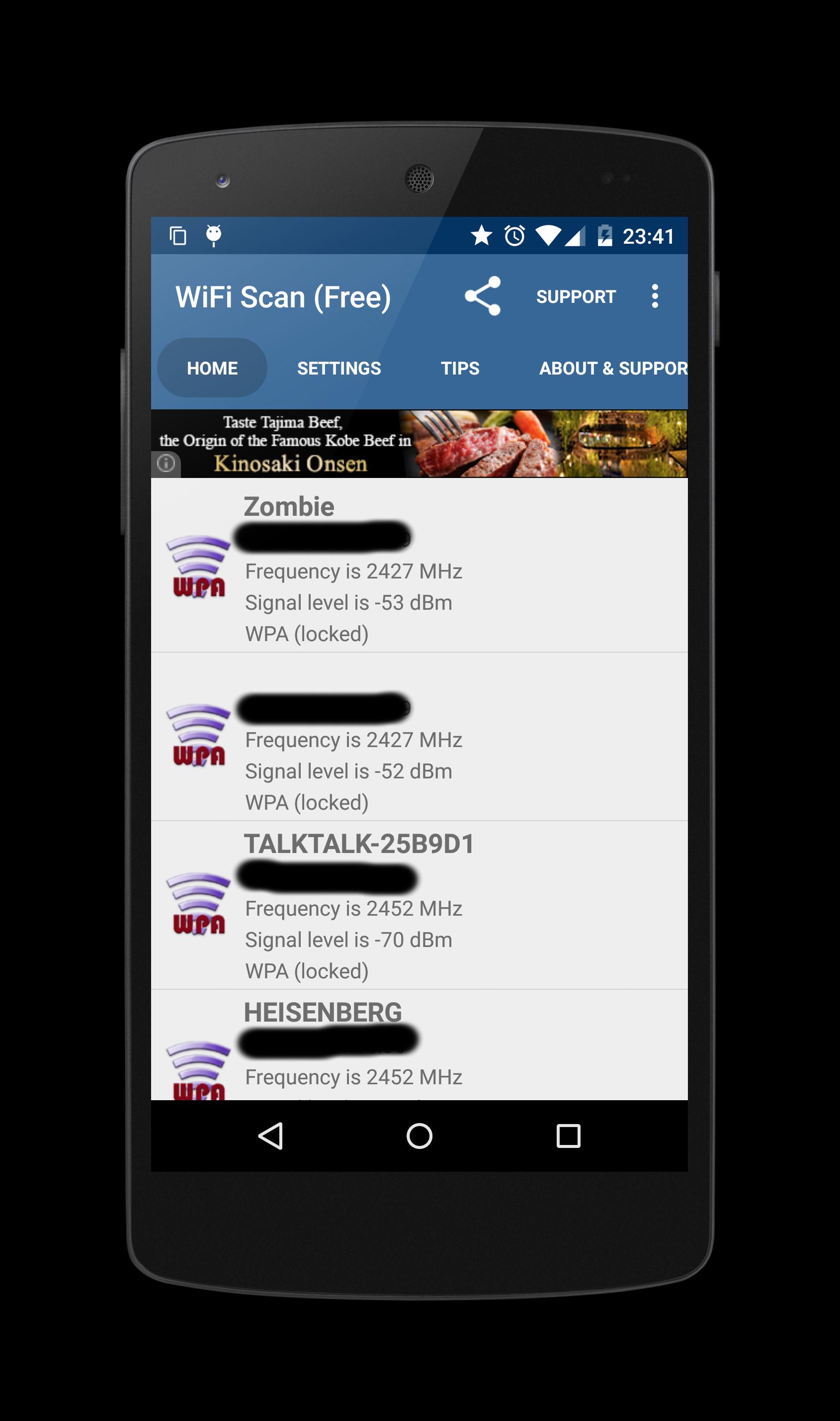 WiFi Scan (Free)