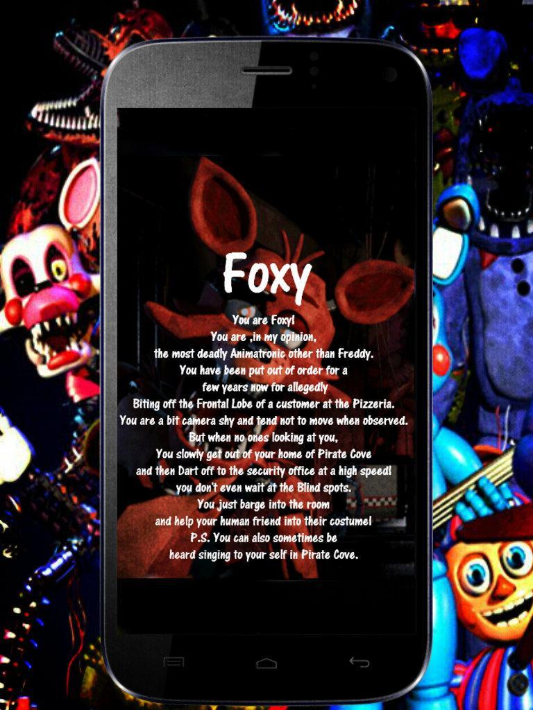 Which Animatronic are you?