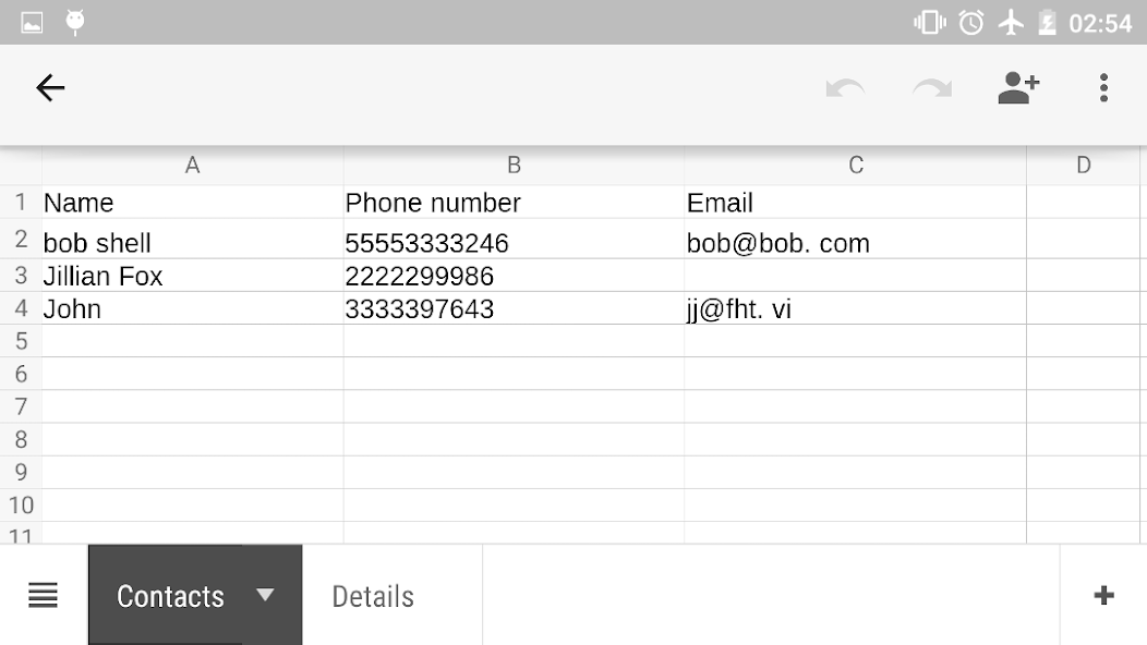 Contacts To Excel