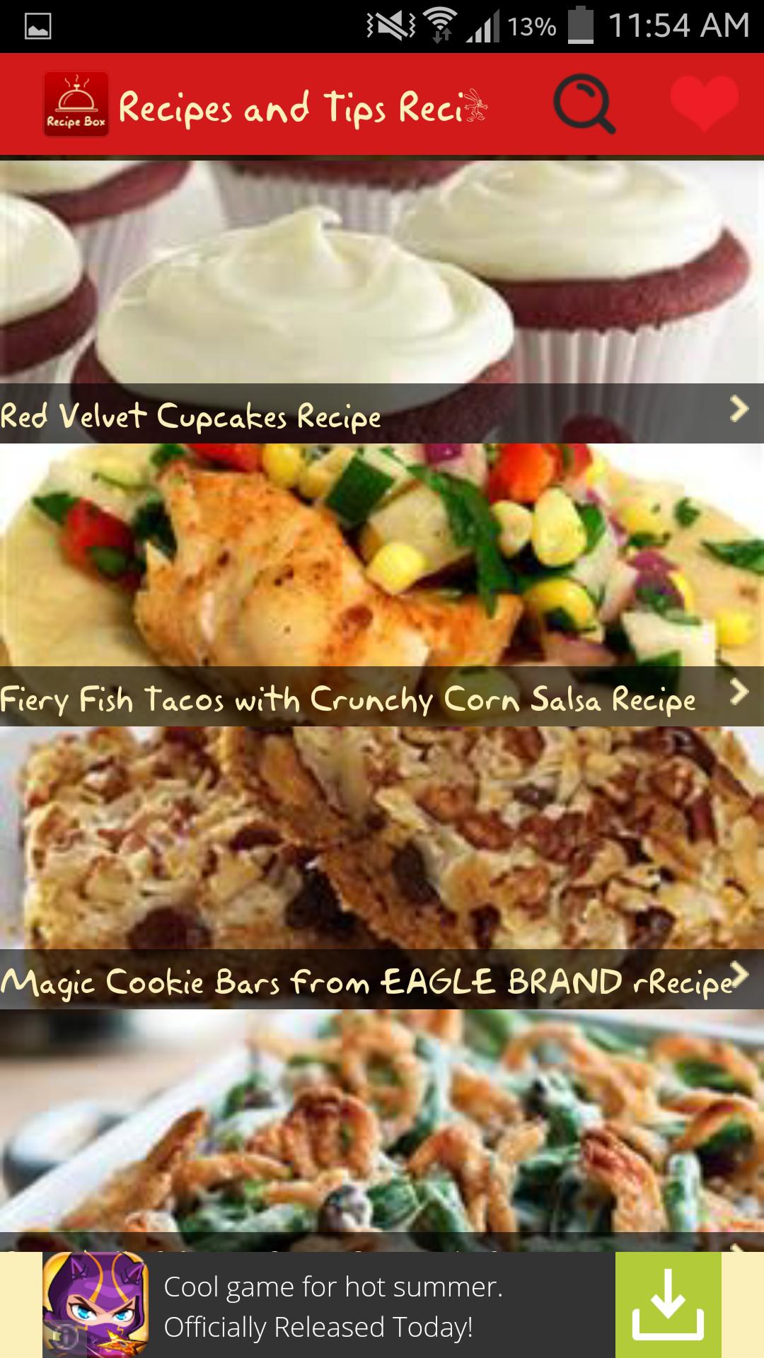 Recipes Tips