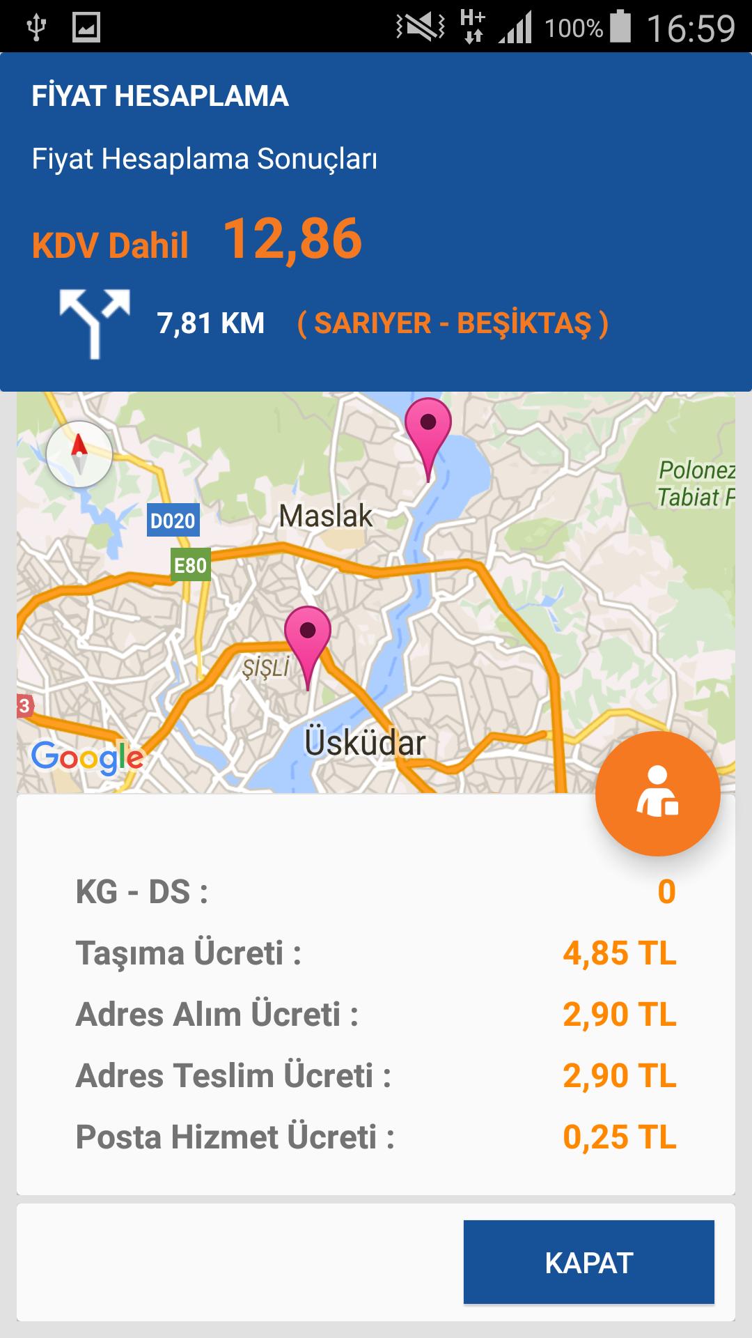 MNG Kargo Mobil