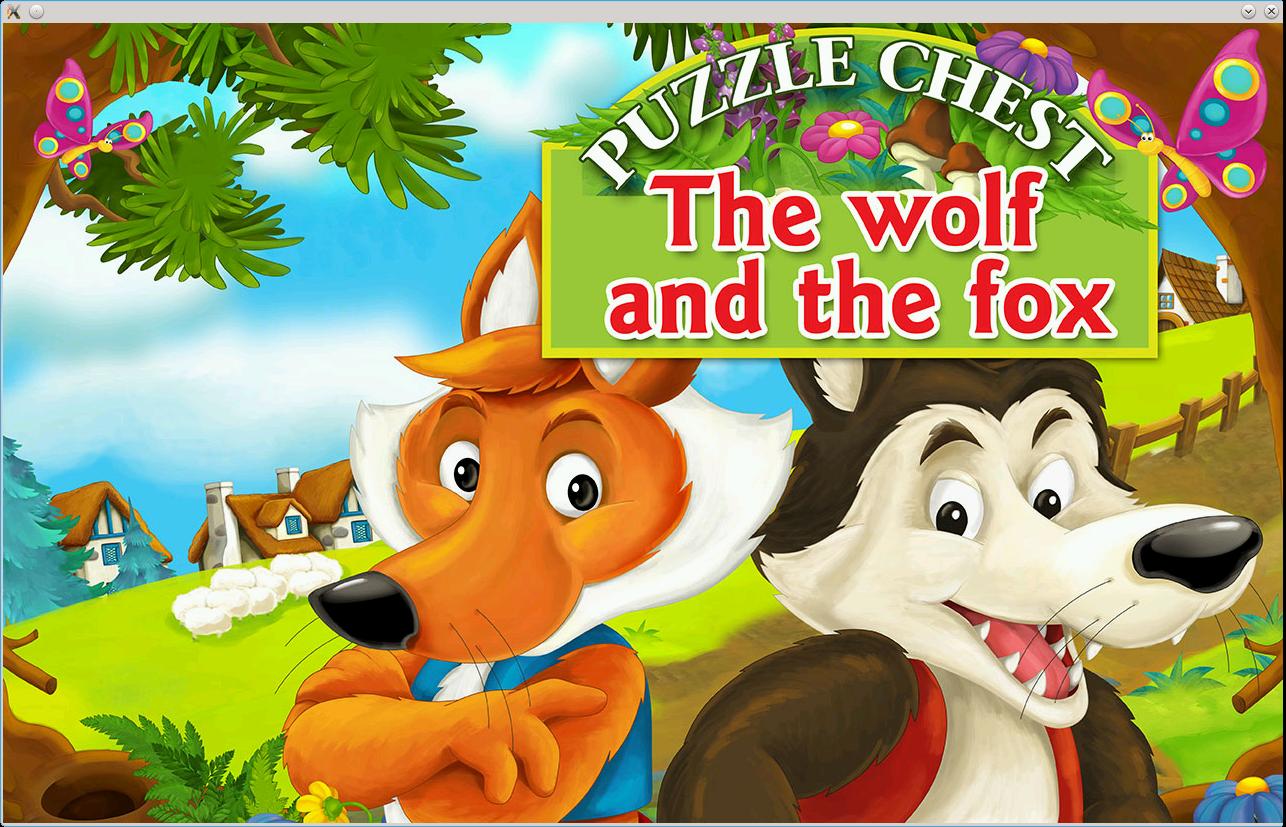 Fox and Wolf Jigsaw Puzzles