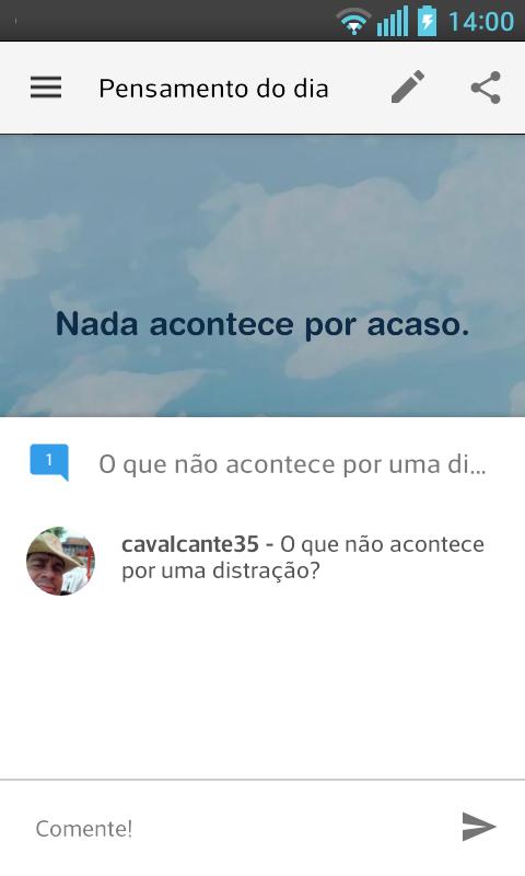 Pensamento