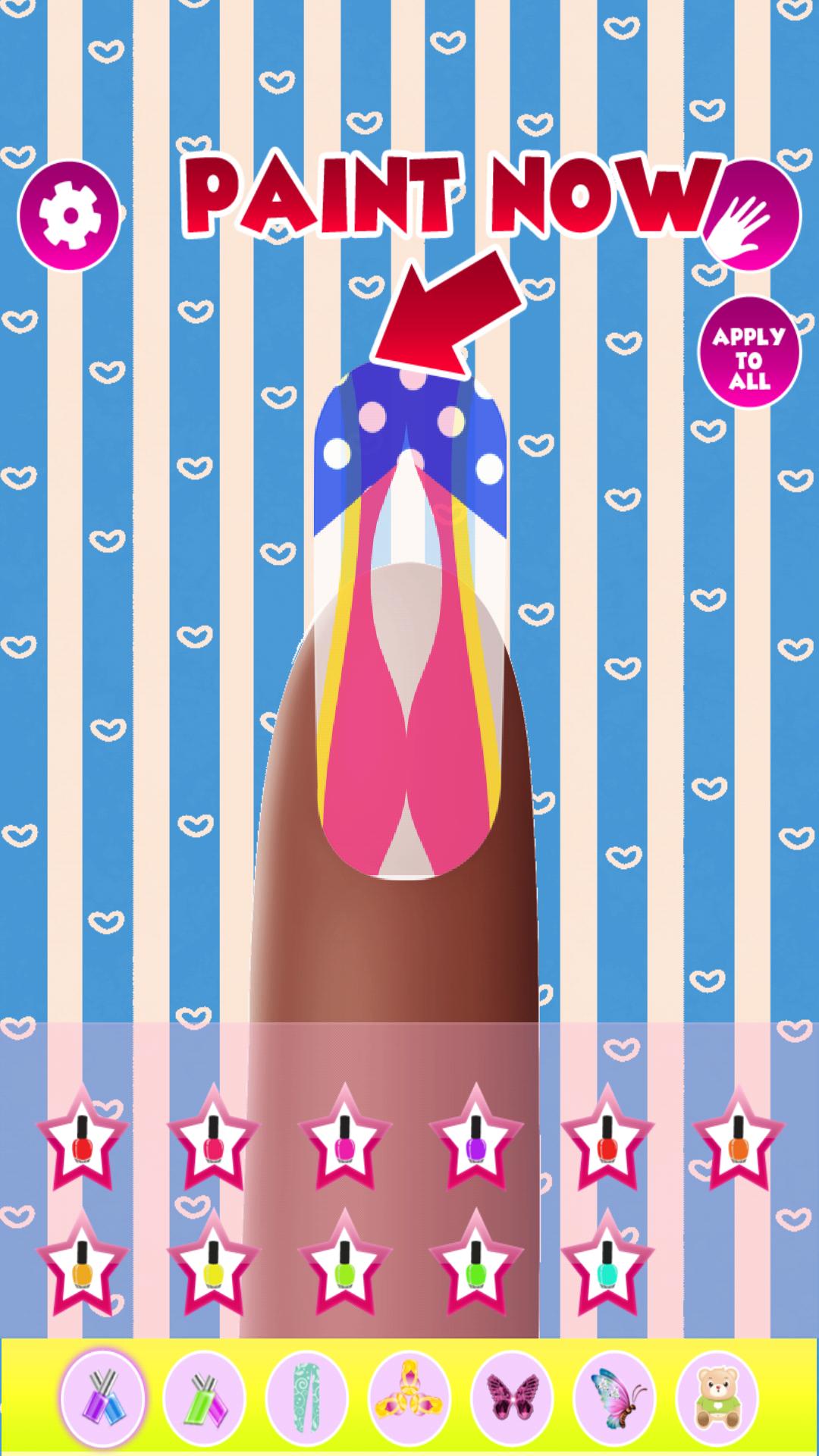 Nail Paint Game