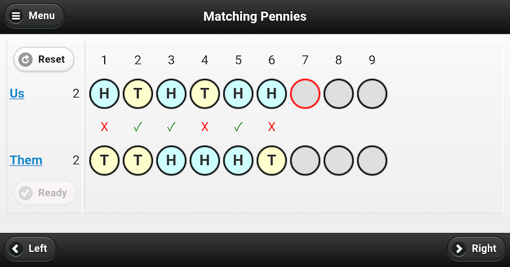 Matching Pennies