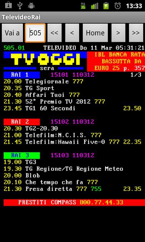 Televideo Rai