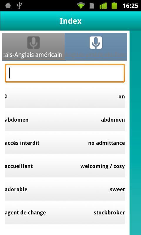 100% ANGLAIS AMERICAIN