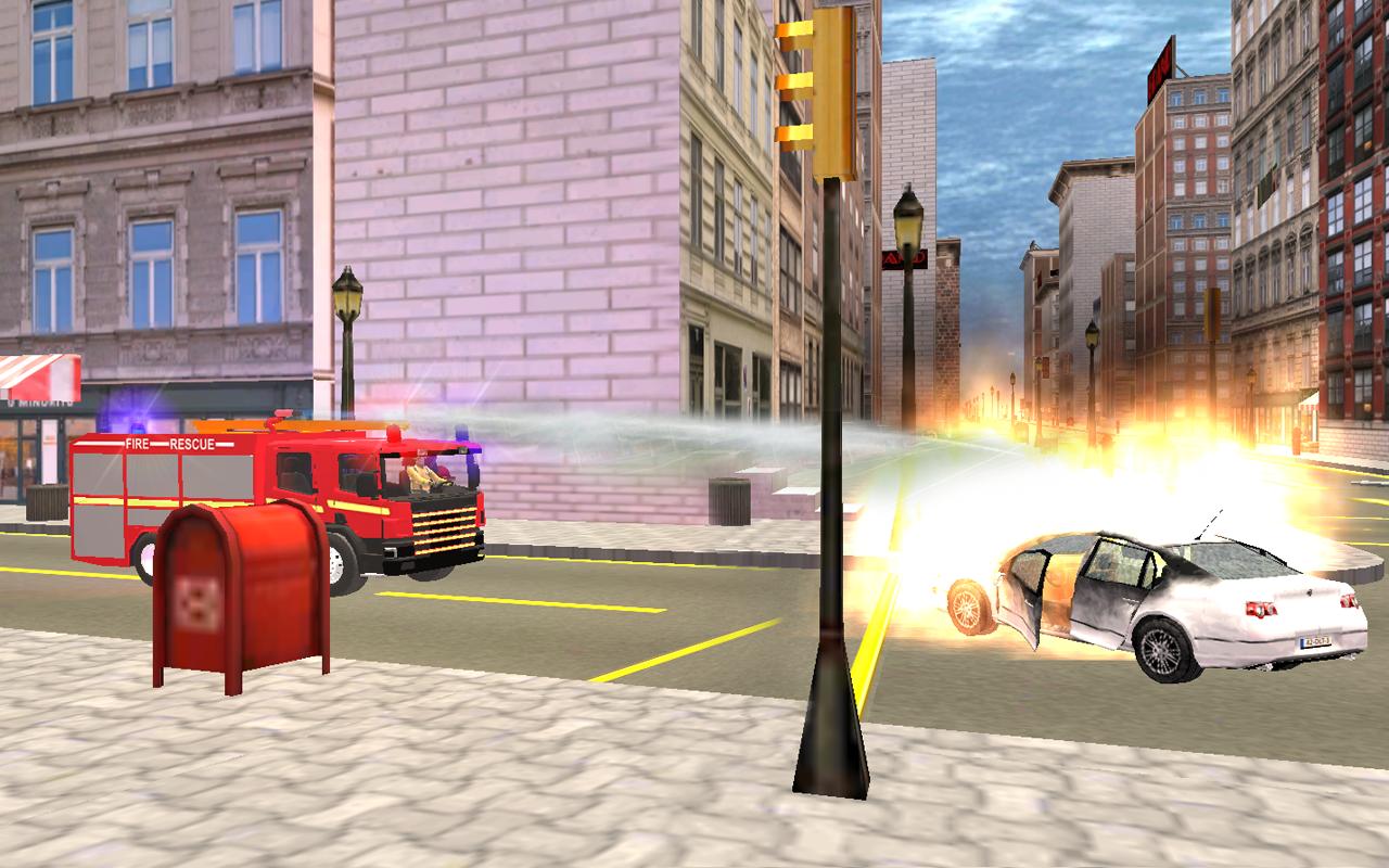 Fire Brigade Truck Simulator