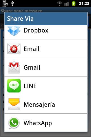 Send Saved Messages