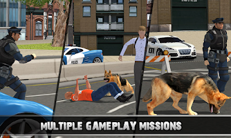 Trained Police Dog