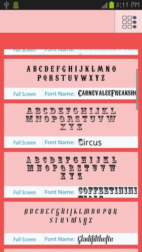 Car Fonts Free