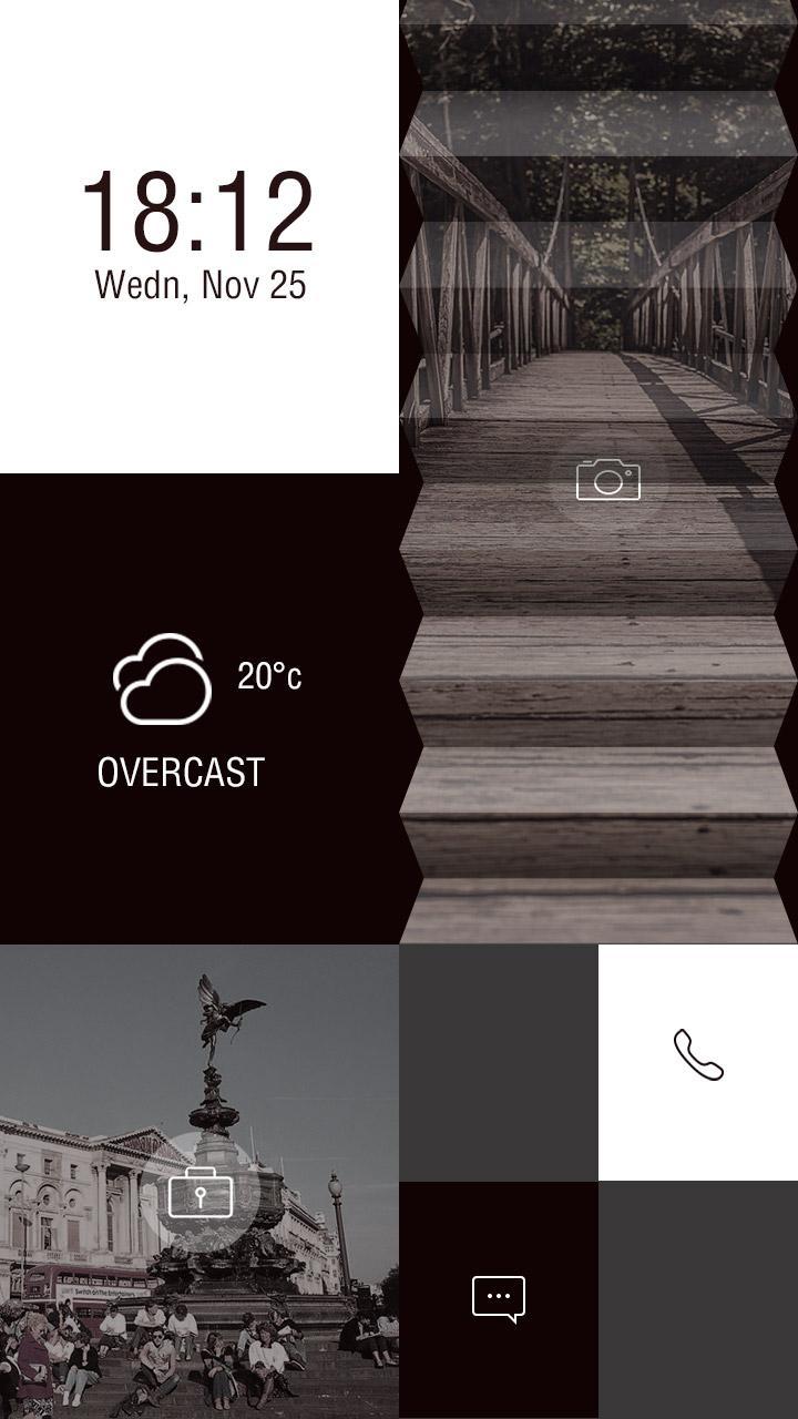 Black & White GO Locker FREE