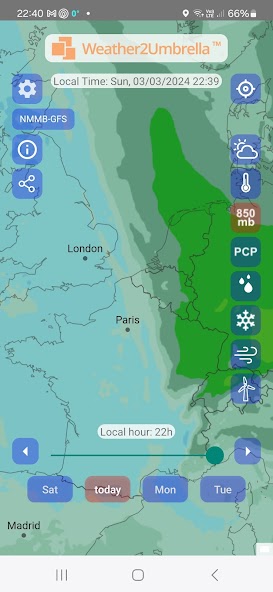 W2U WeatherPro Maps US