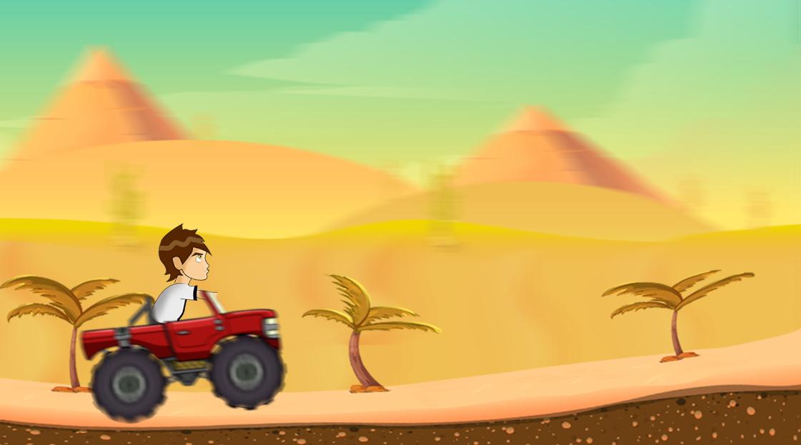 ben desert kart race