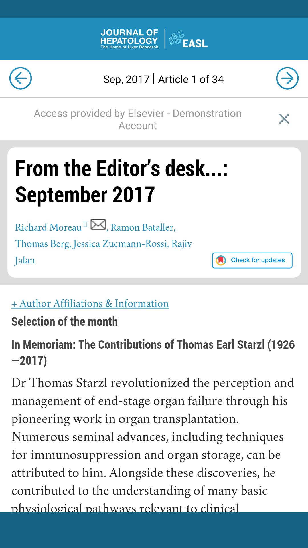 The Journal of Hepatology