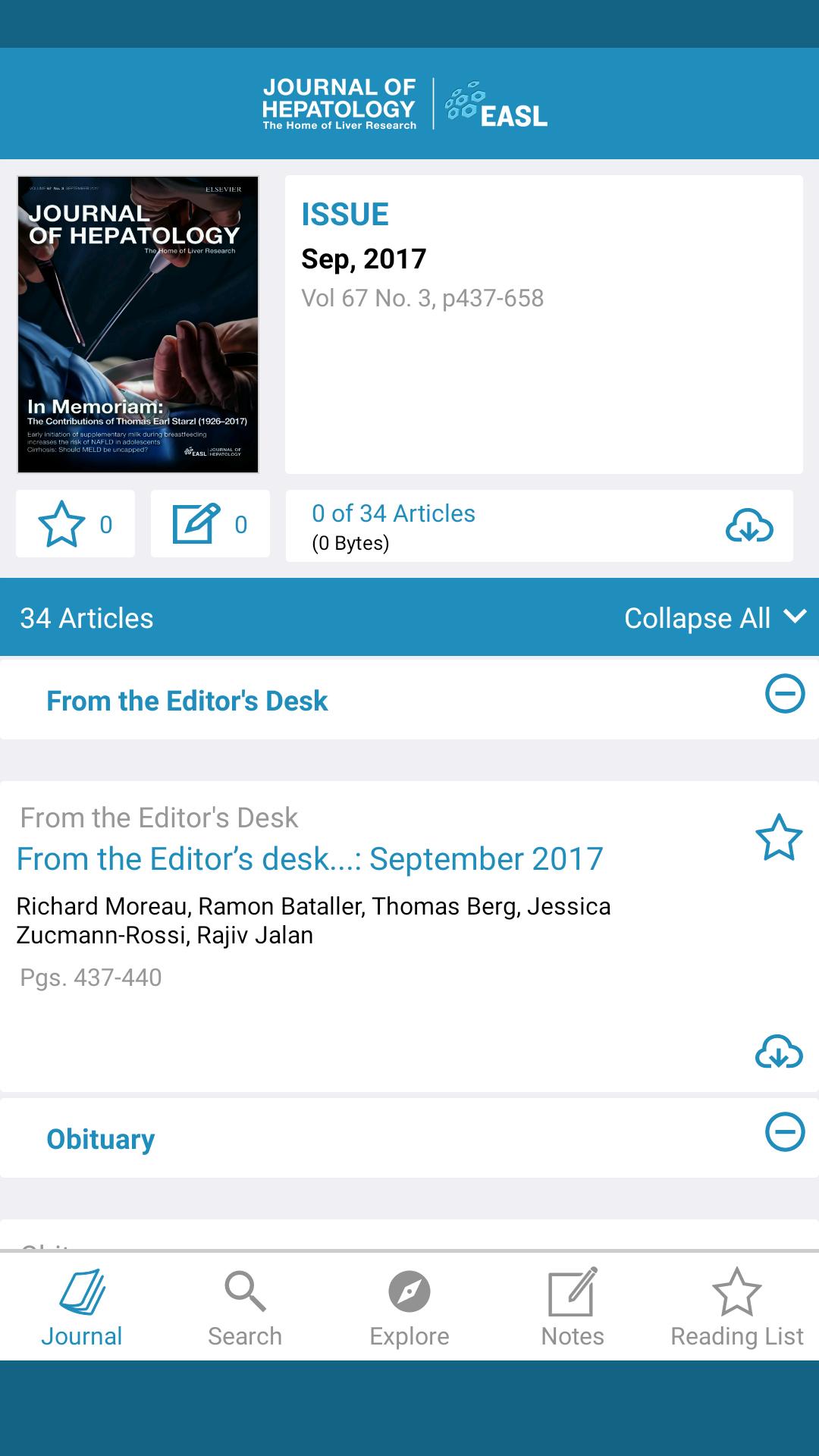 The Journal of Hepatology