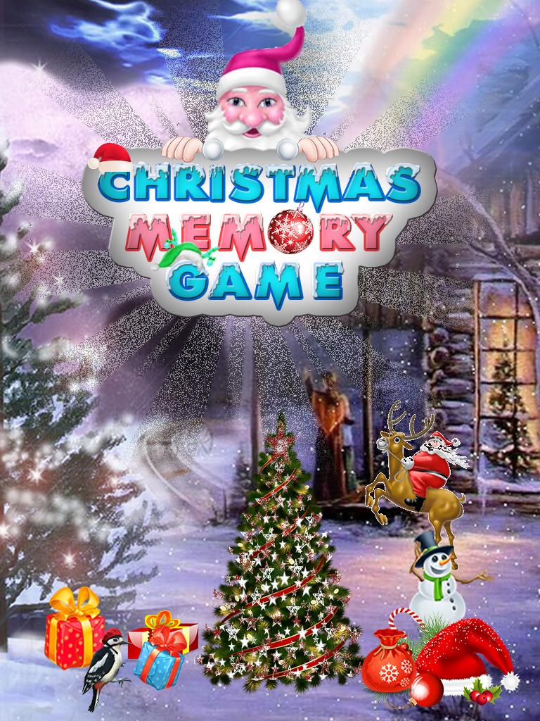 Christmas Memory Card Game