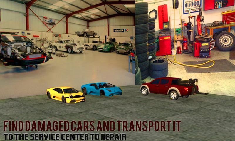 Tow Truck Car Transporter Sim