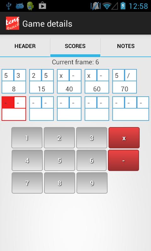 Tenpin Bowling Tracker Lite