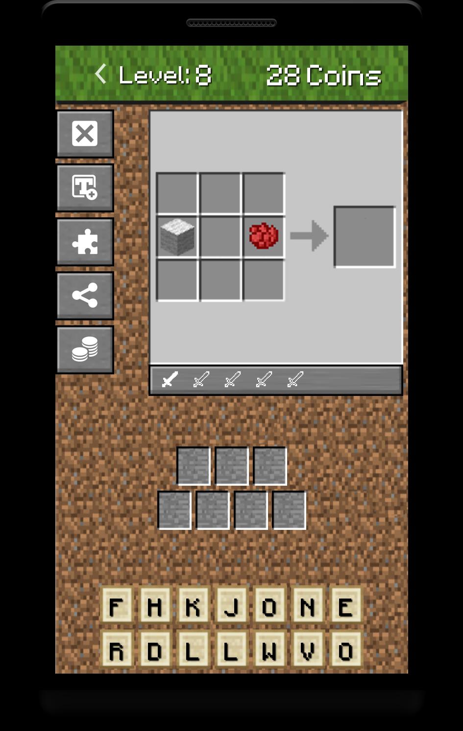Crafting Quiz