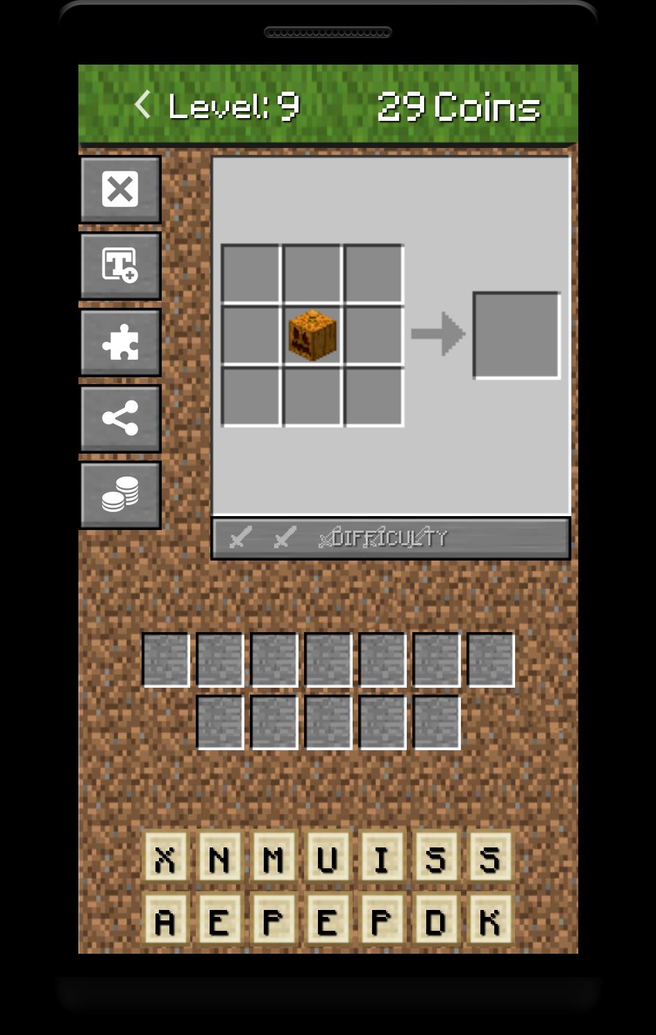 Crafting Quiz