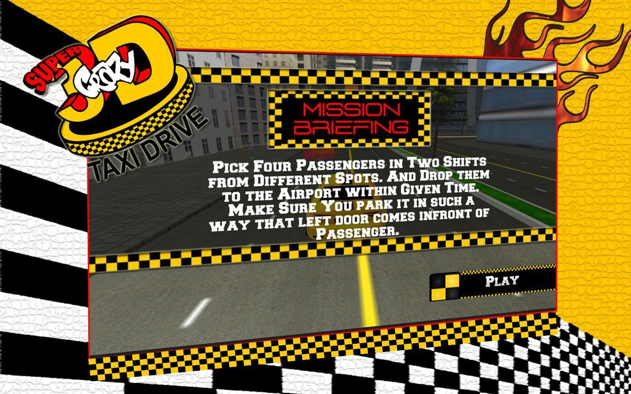 FAST TAXI DRIVING SIMULATOR