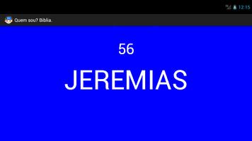 Quem sou? Biblia.