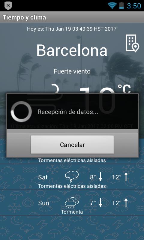 Tiempo y clima