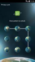 AppLock Theme - Night Earth