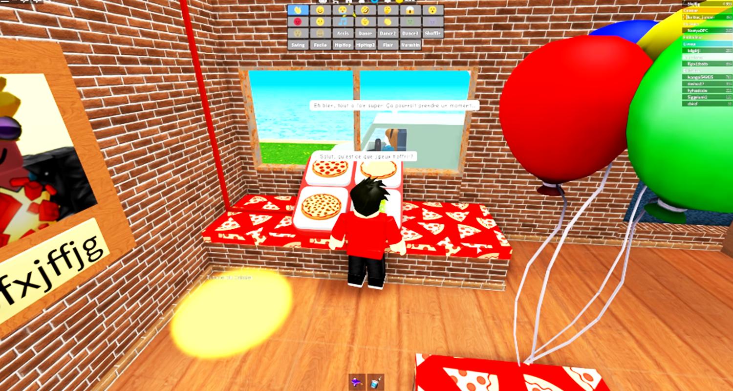 Work In A Pizzeria Adventures Games Obby Guide