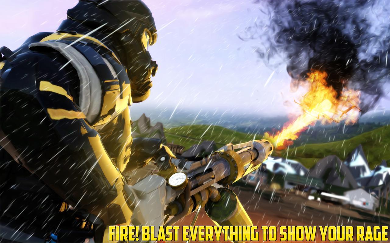 Flame Thrower City Survival Si