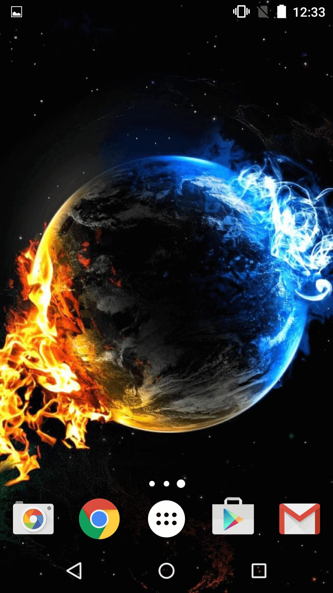 Fire and Ice Live Wallpaper