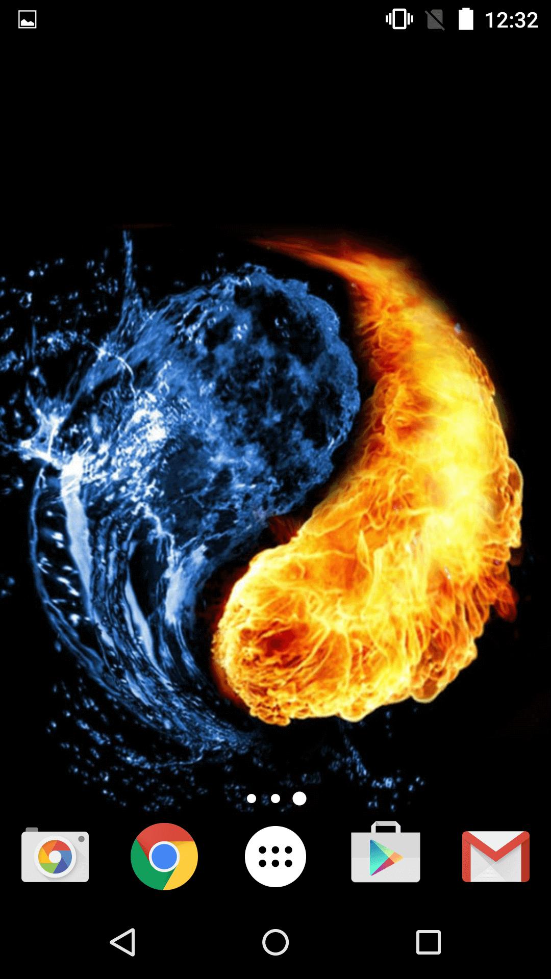 Fire and Ice Live Wallpaper
