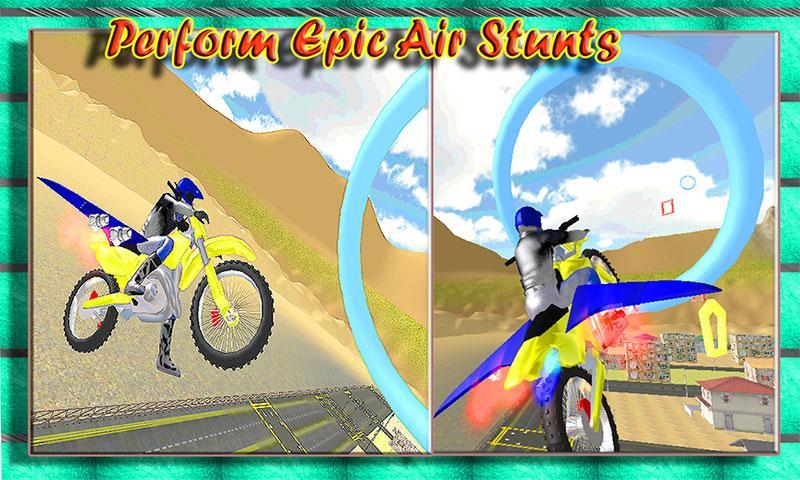 Flying Bike - Traffic Rider