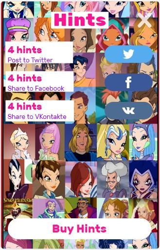 Winx Club - The Names