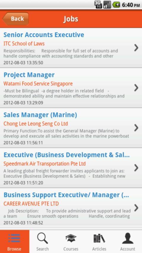 JobsCentral Job Search