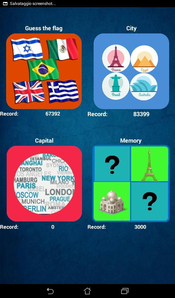 Geography challenge