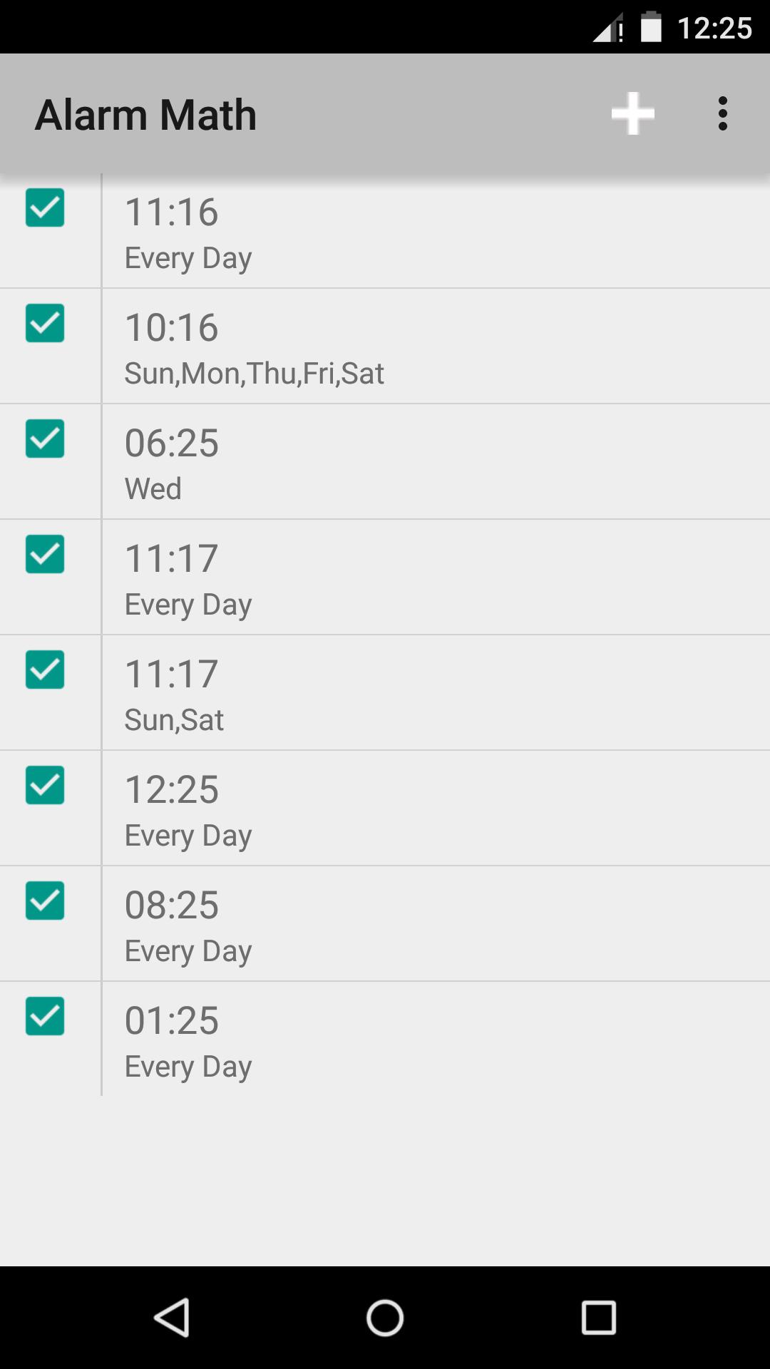 Math Alarm