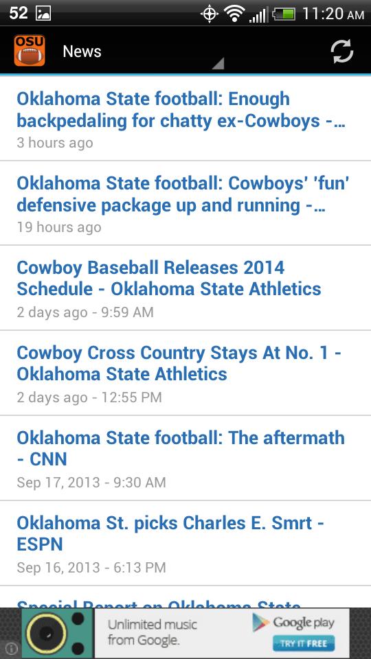 Oklahoma State Football